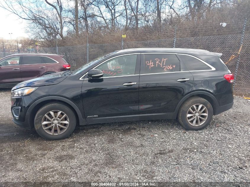 2016 KIA SORENTO 3.3L LX - 5XYPGDA50GG169659