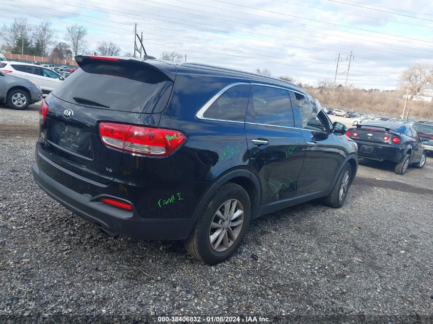 2016 KIA SORENTO 3.3L LX - 5XYPGDA50GG169659