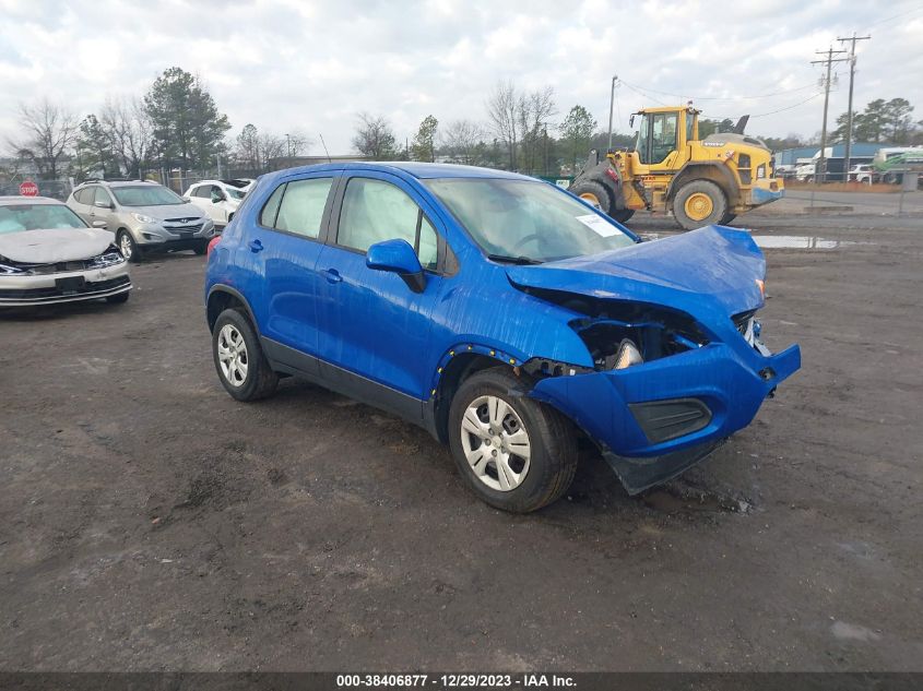 2015 CHEVROLET TRAX 1LS - KL7CJKSB6FB086607