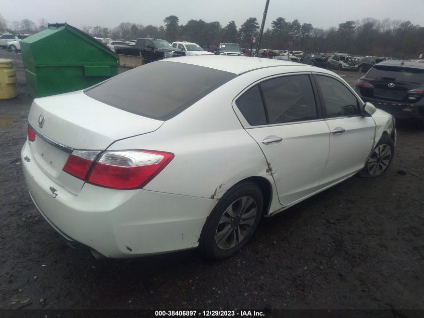 2013 HONDA ACCORD LX - 1HGCR2F35DA052225
