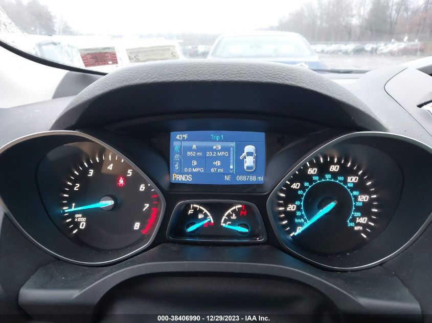 2014 FORD ESCAPE SE - 1FMCU0G91EUD38511