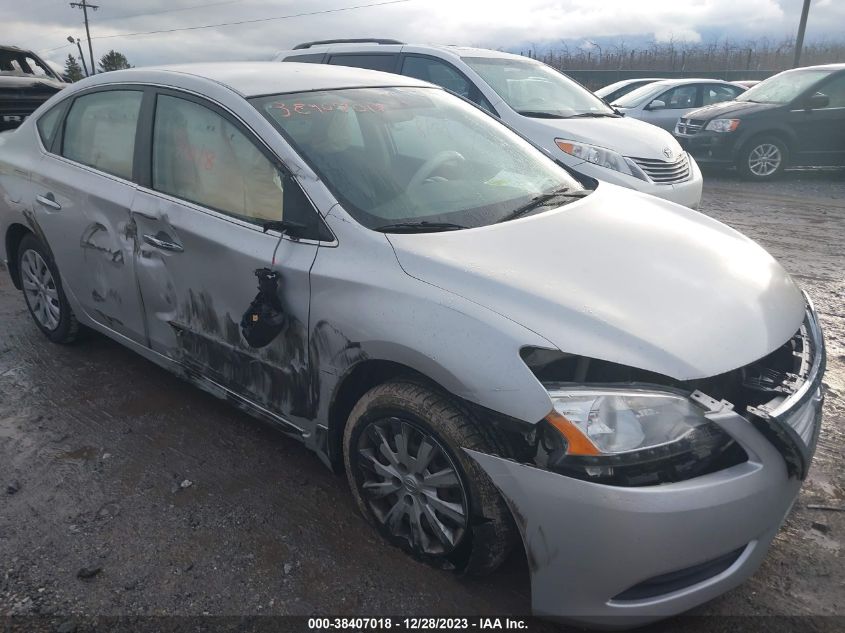 2015 NISSAN SENTRA S - 3N1AB7AP9FY266928