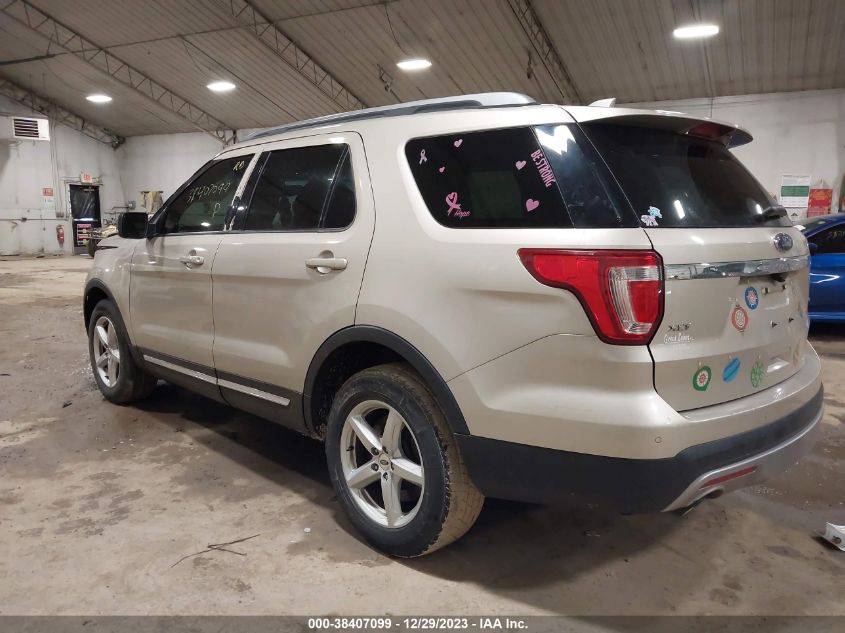 2017 FORD EXPLORER XLT - 1FM5K8D85HG856680