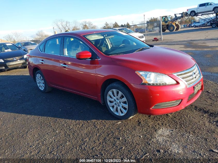 2014 NISSAN SENTRA S - 3N1AB7AP4EY335457