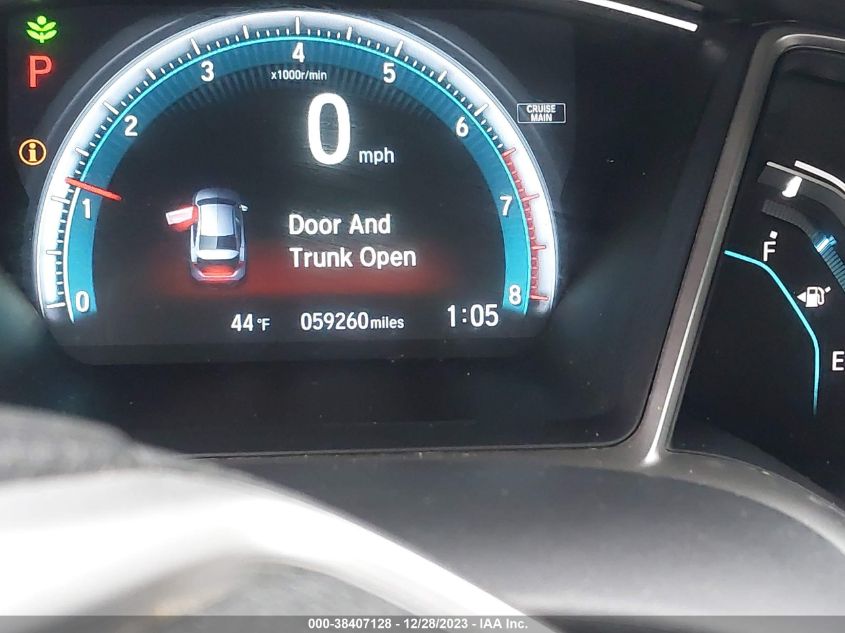 2016 HONDA CIVIC EX-T - 19XFC1F39GE220120