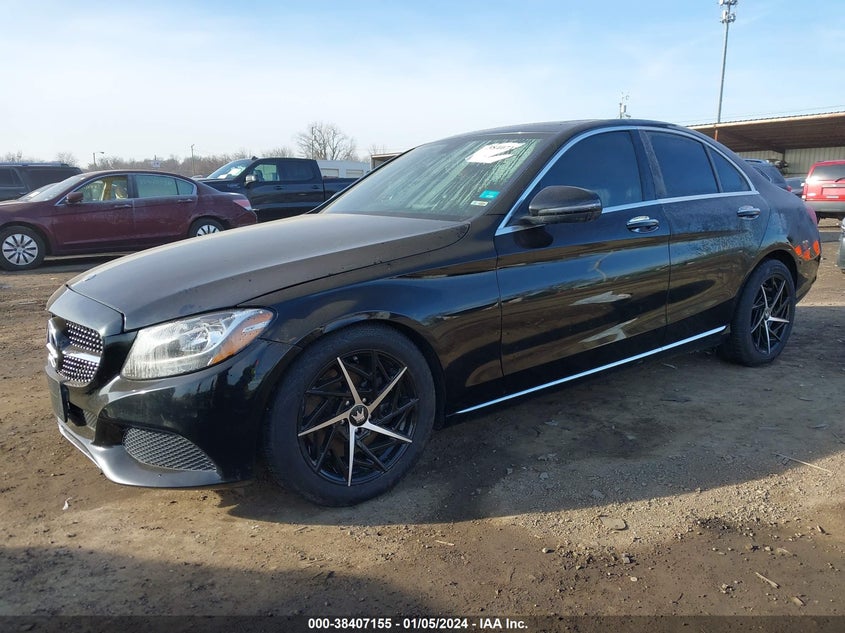 VIN WDDWF4JB5JR416726 2018 MERCEDES-BENZ C 300