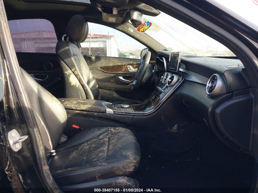 VIN WDDWF4JB5JR416726 2018 MERCEDES-BENZ C 300