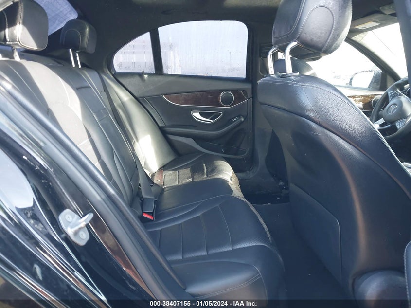 VIN WDDWF4JB5JR416726 2018 MERCEDES-BENZ C 300