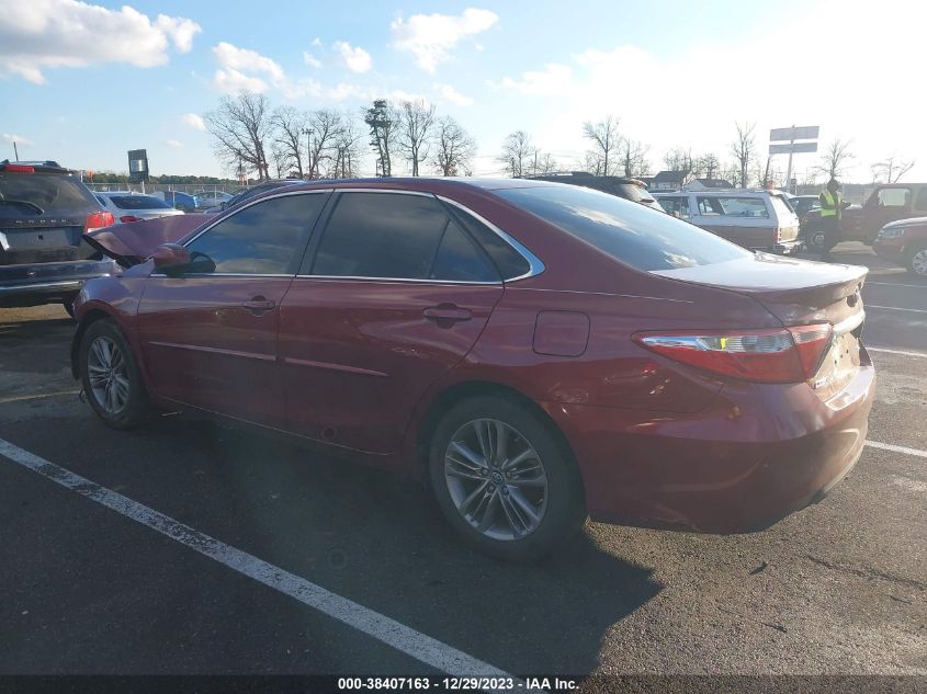 2017 TOYOTA CAMRY LE/XLE/SE/XSE - 4T1BF1FK5HU755358