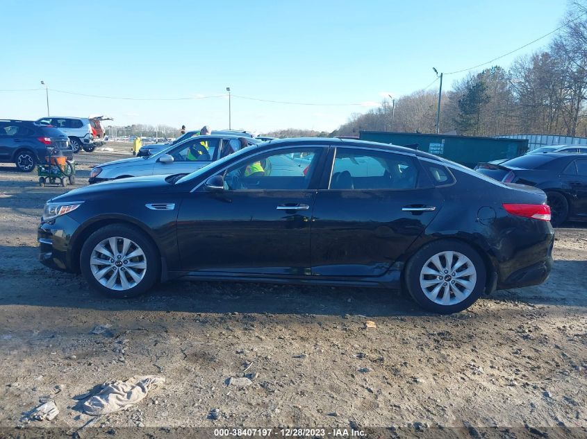 2016 KIA OPTIMA EX - 5XXGU4L36GG050569