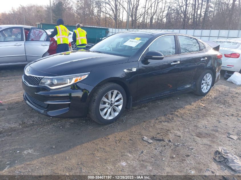 2016 KIA OPTIMA EX - 5XXGU4L36GG050569