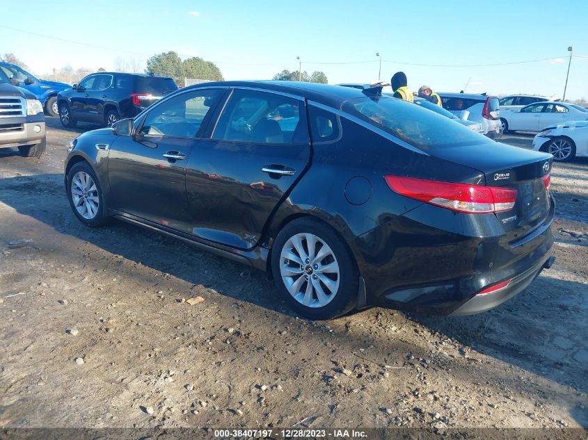 2016 KIA OPTIMA EX - 5XXGU4L36GG050569