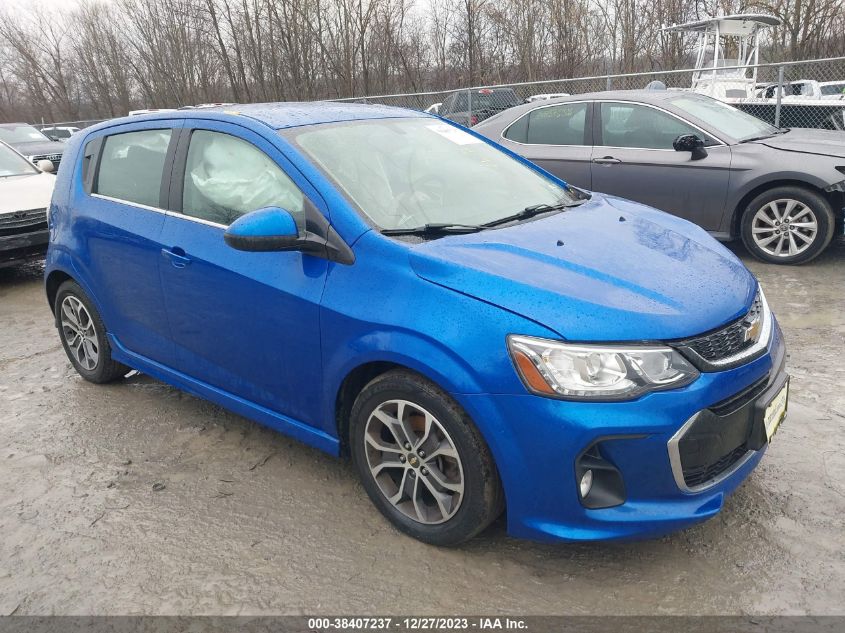 2017 CHEVROLET SONIC LT AUTO - 1G1JD6SH1H4171948