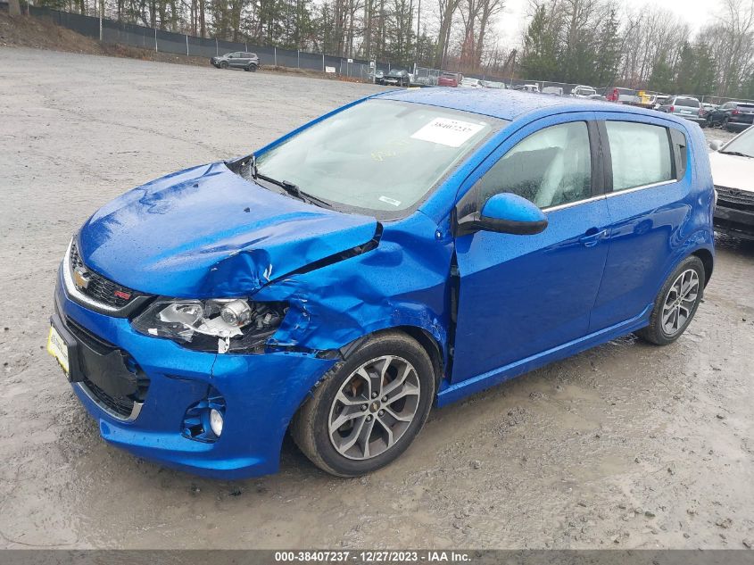 2017 CHEVROLET SONIC LT AUTO - 1G1JD6SH1H4171948