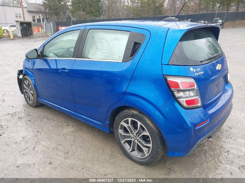 2017 CHEVROLET SONIC LT AUTO - 1G1JD6SH1H4171948