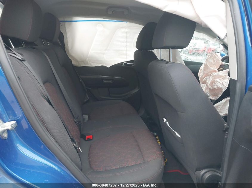 2017 CHEVROLET SONIC LT AUTO - 1G1JD6SH1H4171948