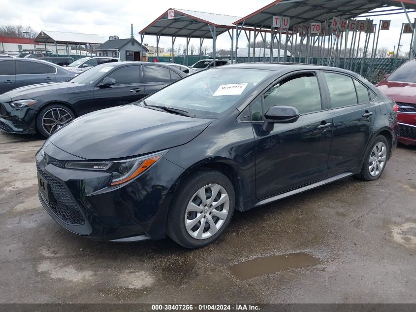 2021 TOYOTA COROLLA LE - JTDEPMAE3MJ182098