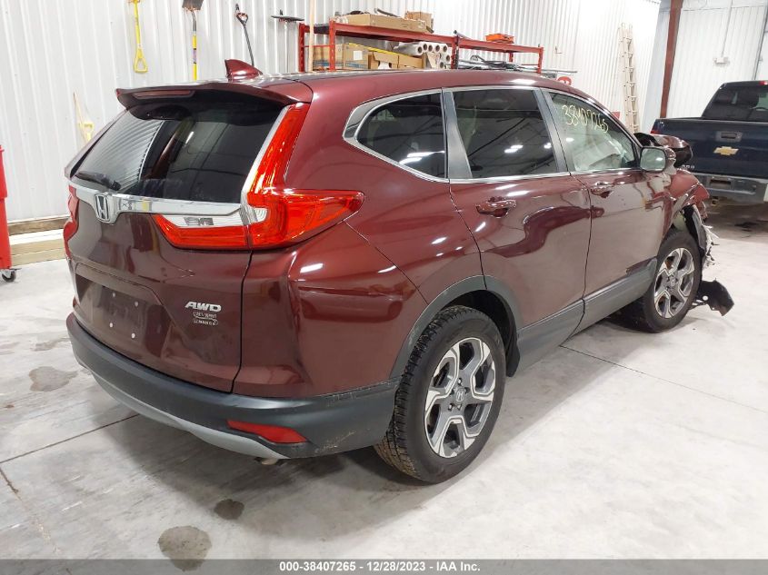 2018 HONDA CR-V EX-L/EX-L NAVI - 5J6RW2H8XJL007124