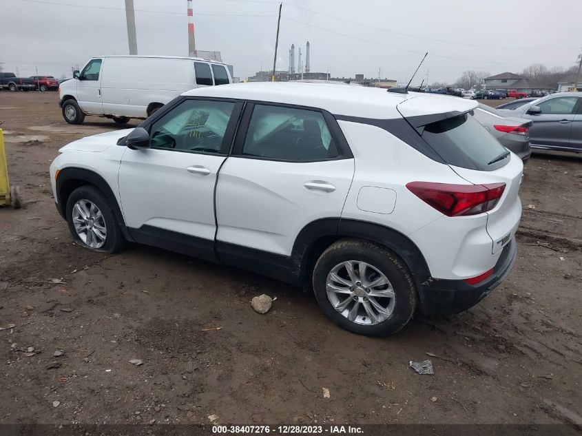 2023 CHEVROLET TRAILBLAZER LS - KL79MMS23PB204014