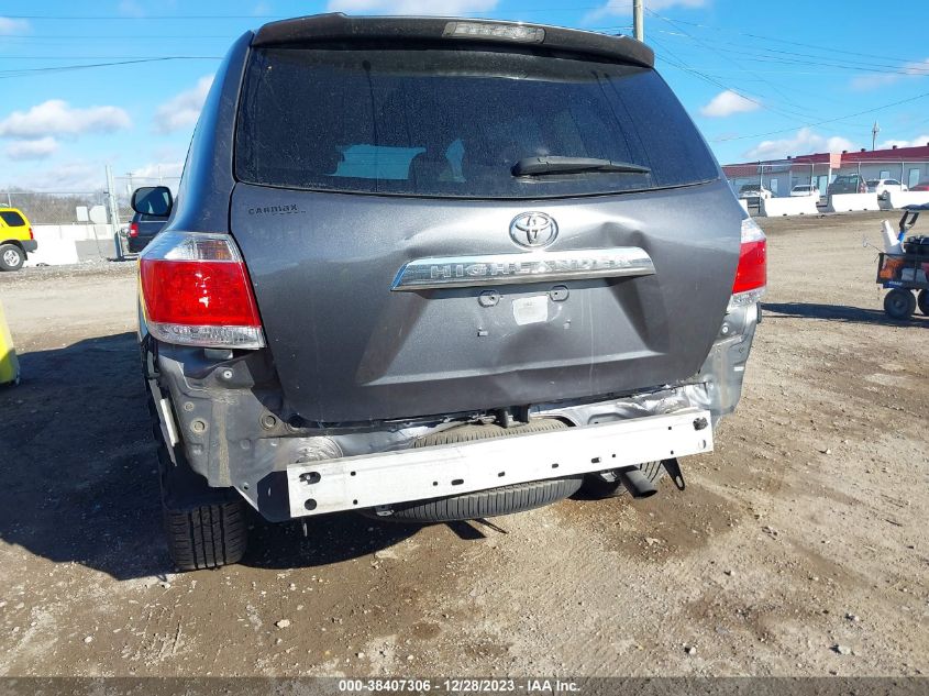 2013 TOYOTA HIGHLANDER - 5TDZA3EH4DS044770