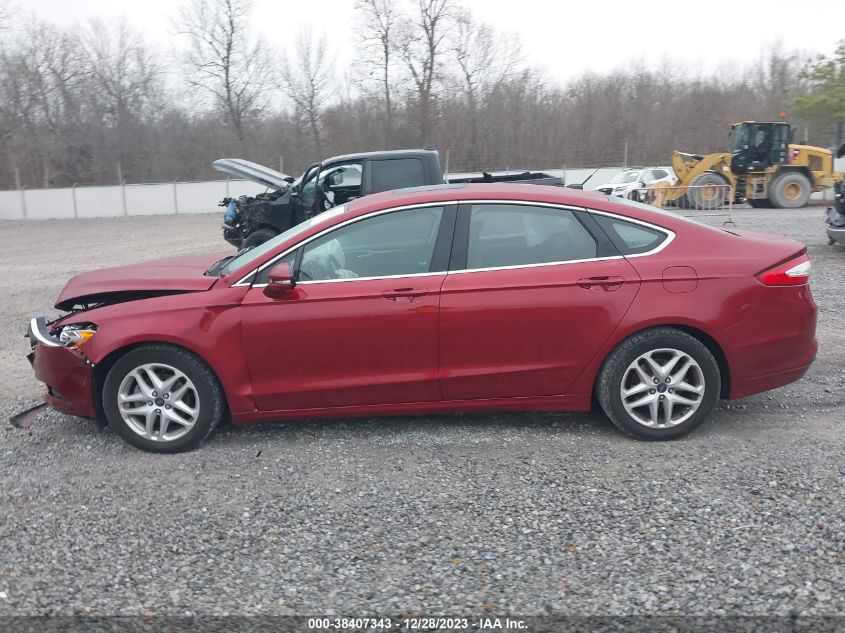 2016 FORD FUSION SE - 3FA6P0HD8GR272129