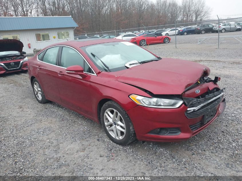 2016 FORD FUSION SE - 3FA6P0HD8GR272129