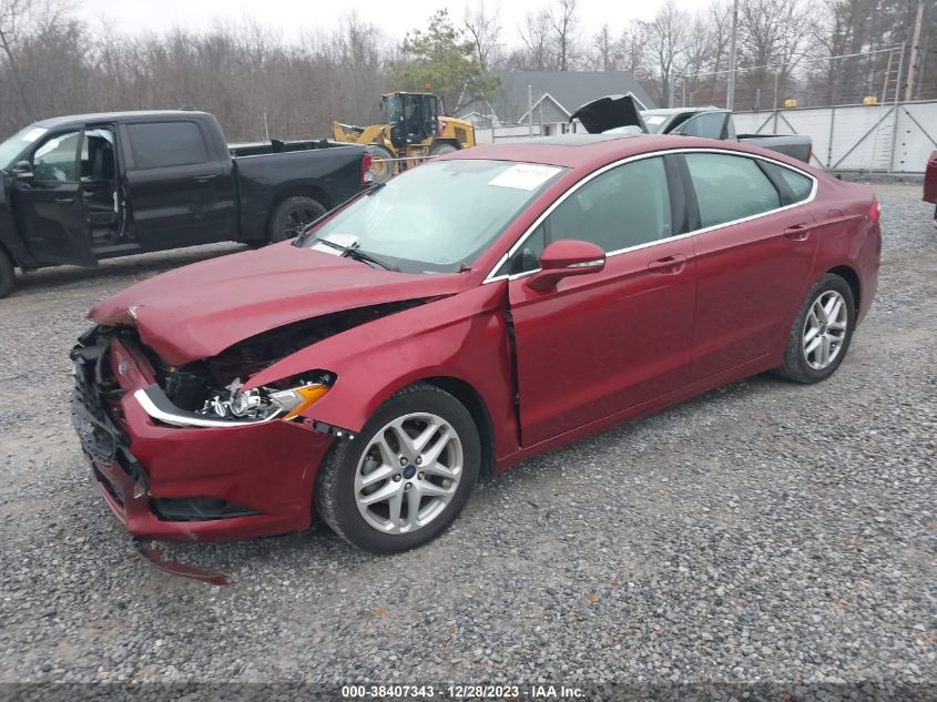 2016 FORD FUSION SE - 3FA6P0HD8GR272129