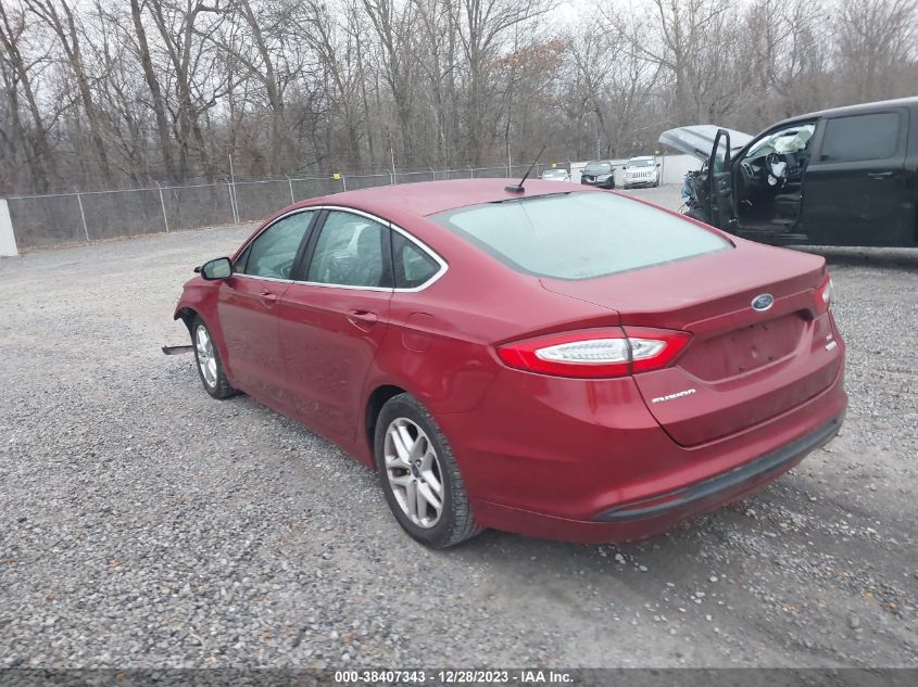 2016 FORD FUSION SE - 3FA6P0HD8GR272129