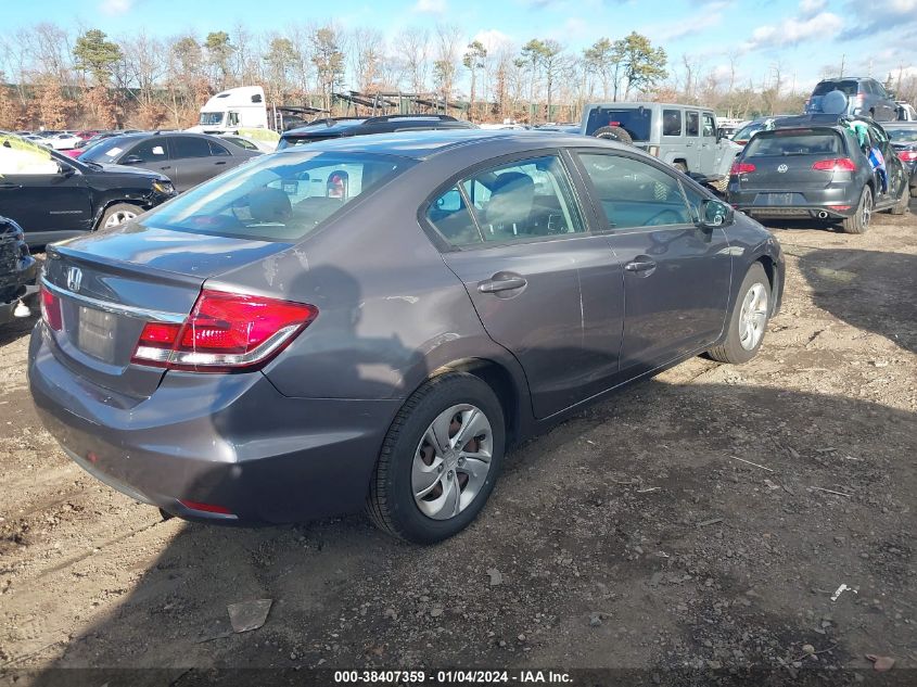 19XFB2F55FE704360 | 2015 HONDA CIVIC