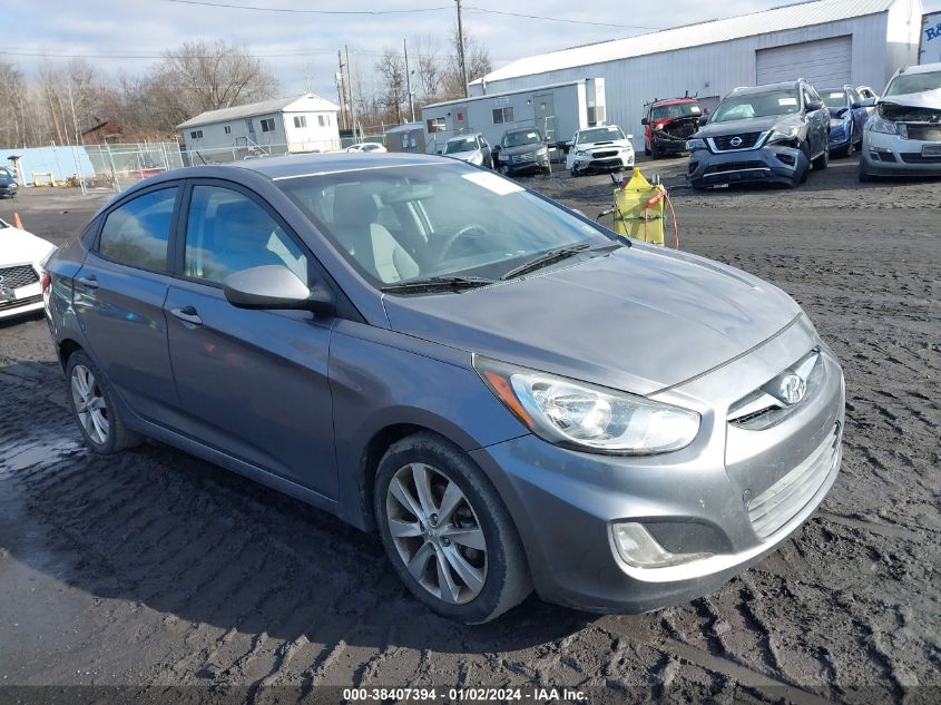 2013 HYUNDAI ACCENT GLS - KMHCU4AE7DU583616