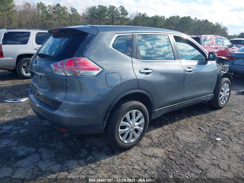 2015 NISSAN ROGUE S/SL/SV - 5N1AT2MV7FC834900
