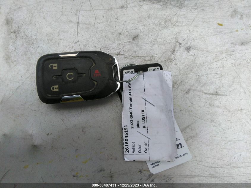 2022 GMC TERRAIN AWD SLE - 3GKALTEV1NL124732