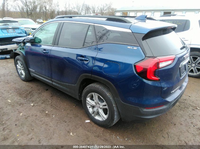 2022 GMC TERRAIN AWD SLE - 3GKALTEV1NL124732