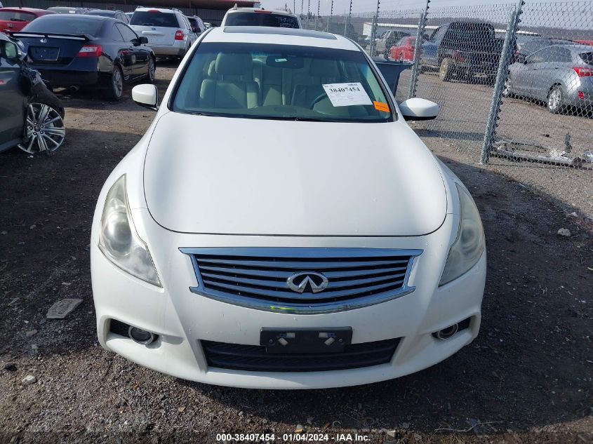 2013 INFINITI G37 JOURNEY/SPORT - JN1CV6AP8DM717549