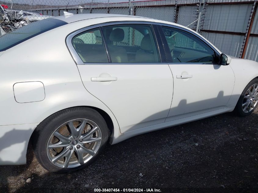 2013 INFINITI G37 JOURNEY/SPORT - JN1CV6AP8DM717549