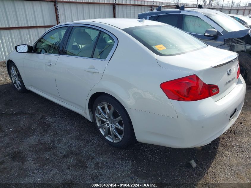 2013 INFINITI G37 JOURNEY/SPORT - JN1CV6AP8DM717549