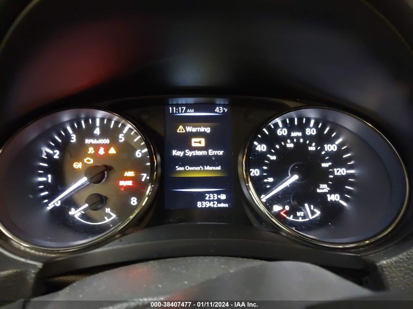 2017 NISSAN ROGUE SPORT SV - JN1BJ1CR7HW100842