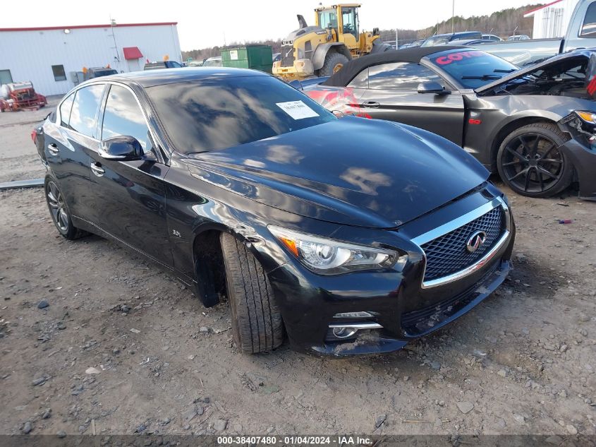 2016 INFINITI Q50 PREMIUM/SPORT - JN1EV7AR8GM343108