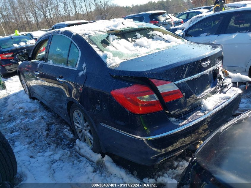 2013 HYUNDAI GENESIS 3.8 - KMHGC4DD2DU237027