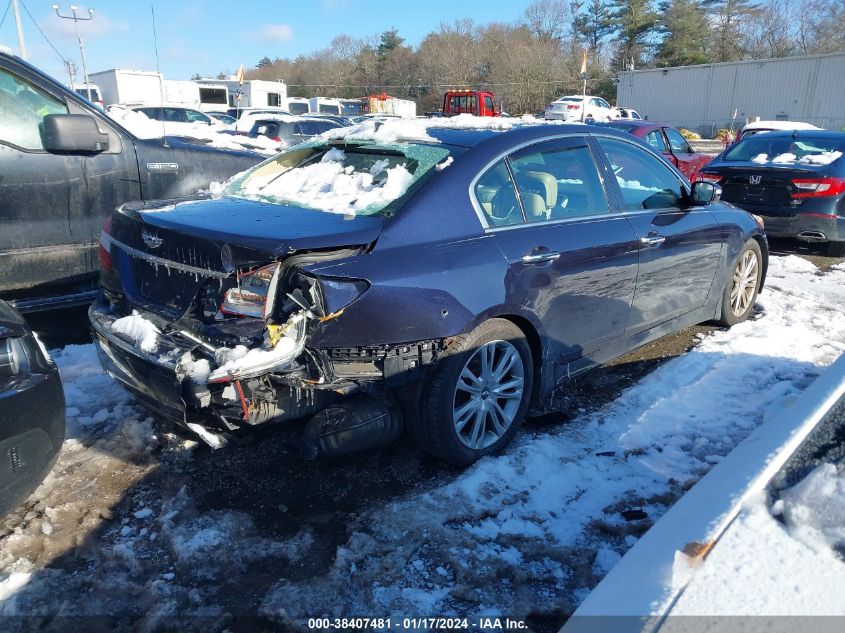 2013 HYUNDAI GENESIS 3.8 - KMHGC4DD2DU237027