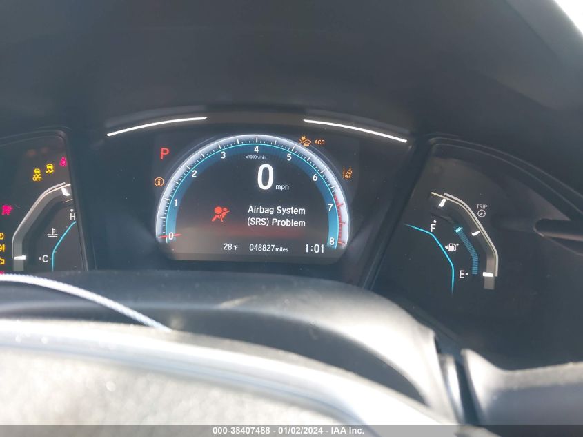 2019 HONDA CIVIC LX - 2HGFC2F63KH567859