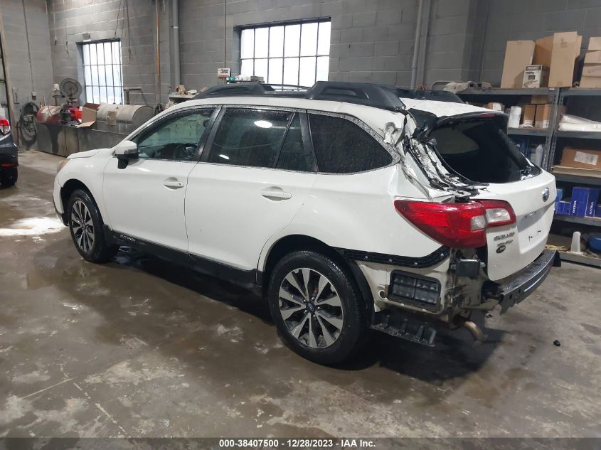 2015 SUBARU OUTBACK 2.5I LIMITED - 4S4BSANC3F3298364