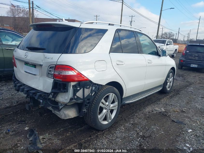2014 MERCEDES-BENZ ML 350 4MATIC 4JGDA5HB4EA330108