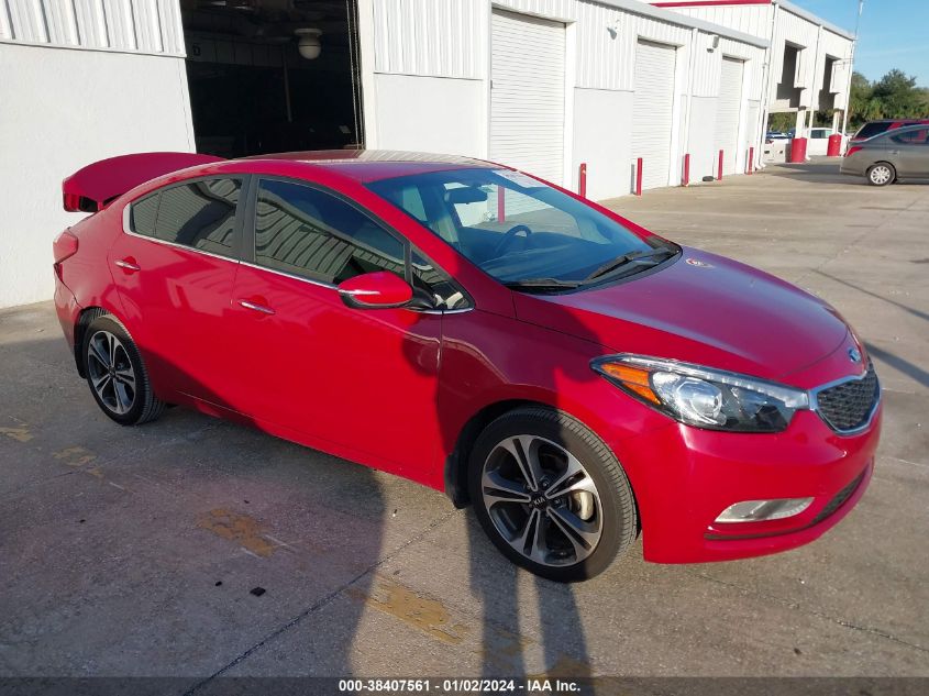 2014 KIA FORTE EX - KNAFX4A89E5232010