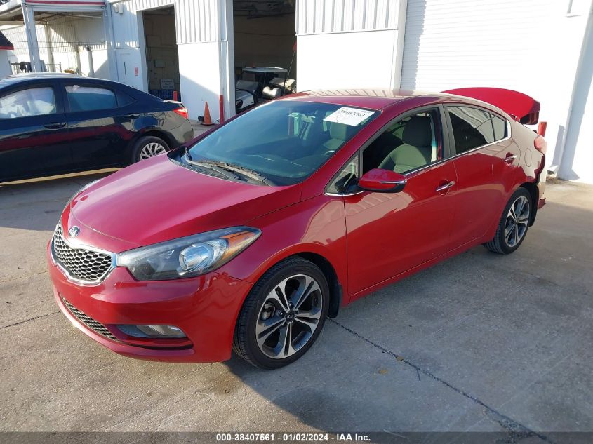 2014 KIA FORTE EX - KNAFX4A89E5232010