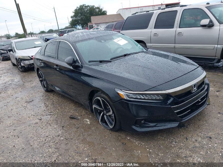 2021 HONDA ACCORD SPORT - 1HGCV2F34MA032947