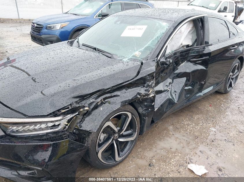2021 HONDA ACCORD SPORT - 1HGCV2F34MA032947