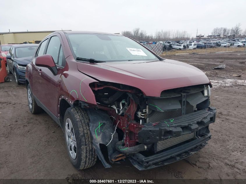 2016 CHEVROLET TRAX 1LS - 3GNCJKSB8GL225274