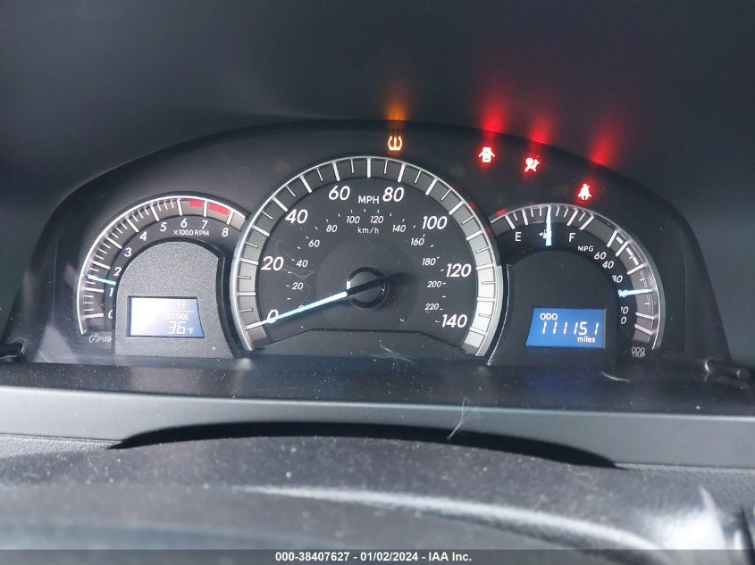 2013 TOYOTA CAMRY SE - 4T1BF1FK7DU274439