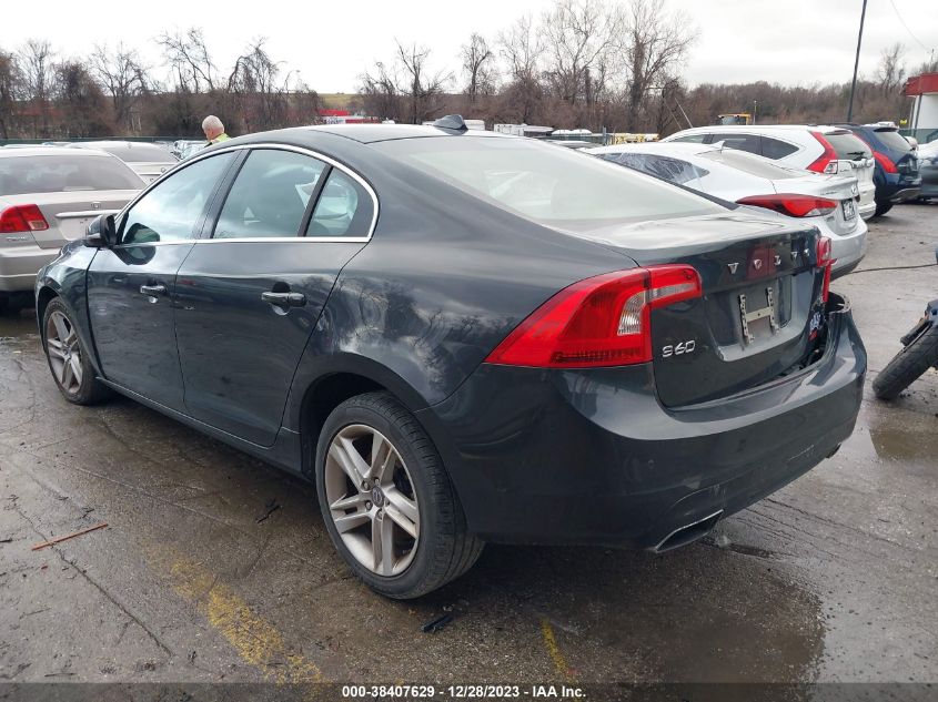 2015 VOLVO S60 T5 PREMIER - YV126MFK0F1346571